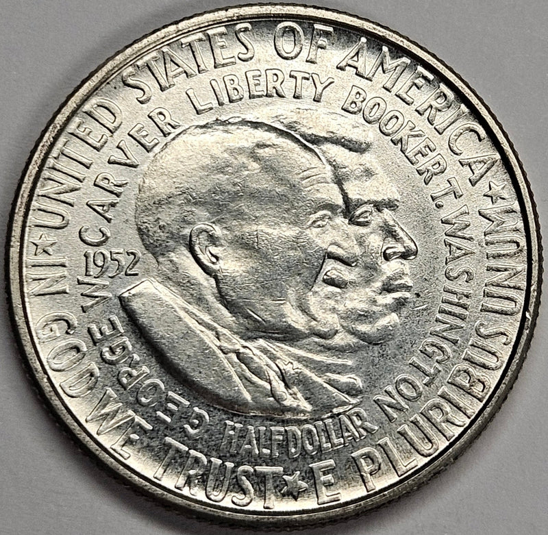 Washington-Carver Half 1952 Choice Brilliant Uncirculated