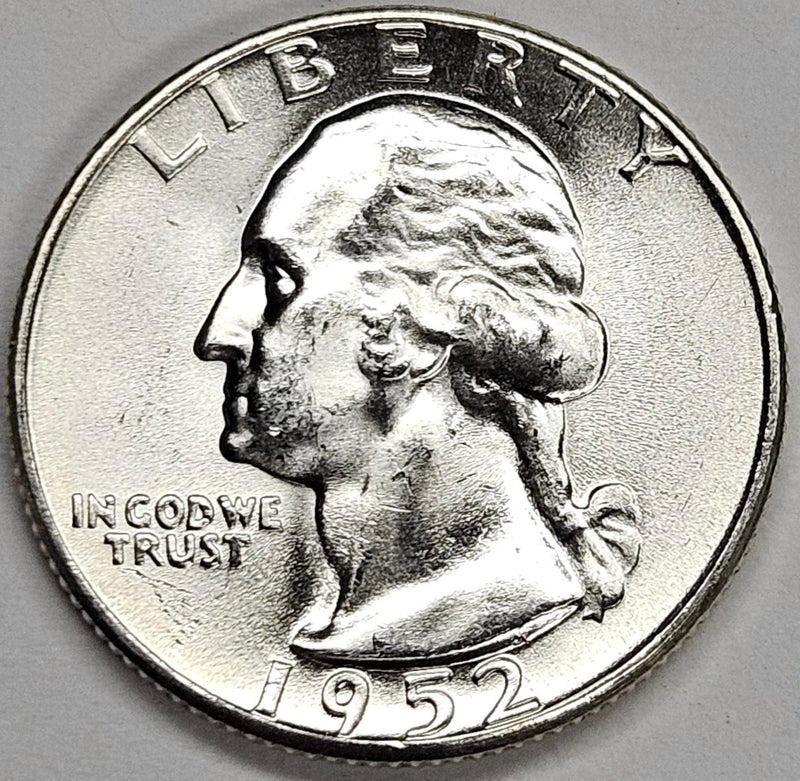 1952 Washington Quarter . . . . Brilliant Uncirculated