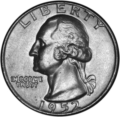 1952-D Washington Quarter Brilliant Uncirculated