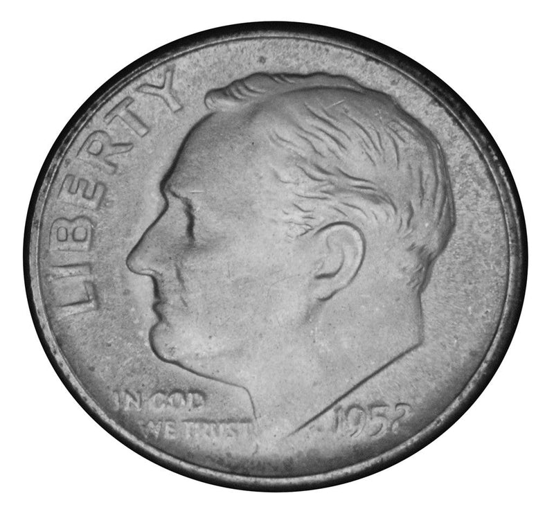1952-S Roosevelt Dime Brilliant Uncirculated