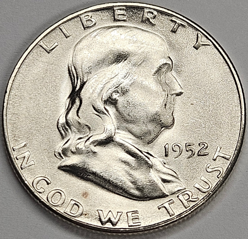 1952-S Franklin Half . . . . Gem Brilliant Uncirculated