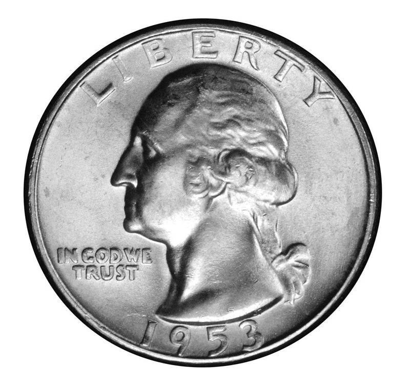 1953-D Washington Quarter Brilliant Uncirculated