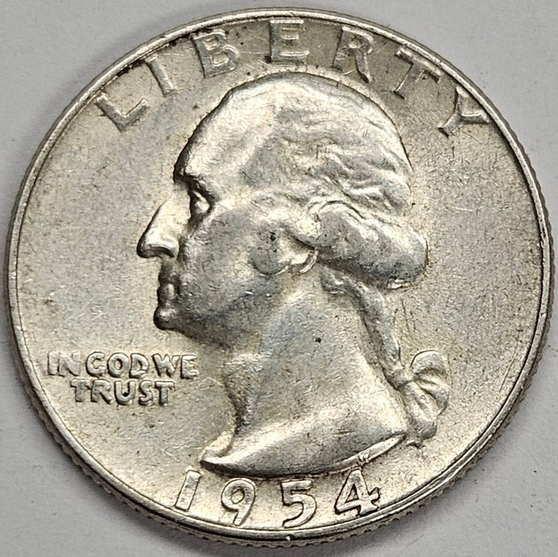 1954 Washington Quarter . . . . Brilliant Uncirculated