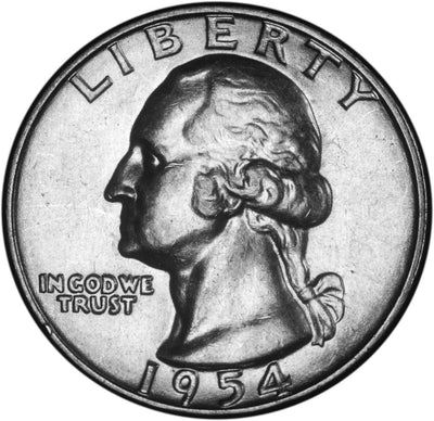 1954-D Washington Quarter Brilliant Uncirculated