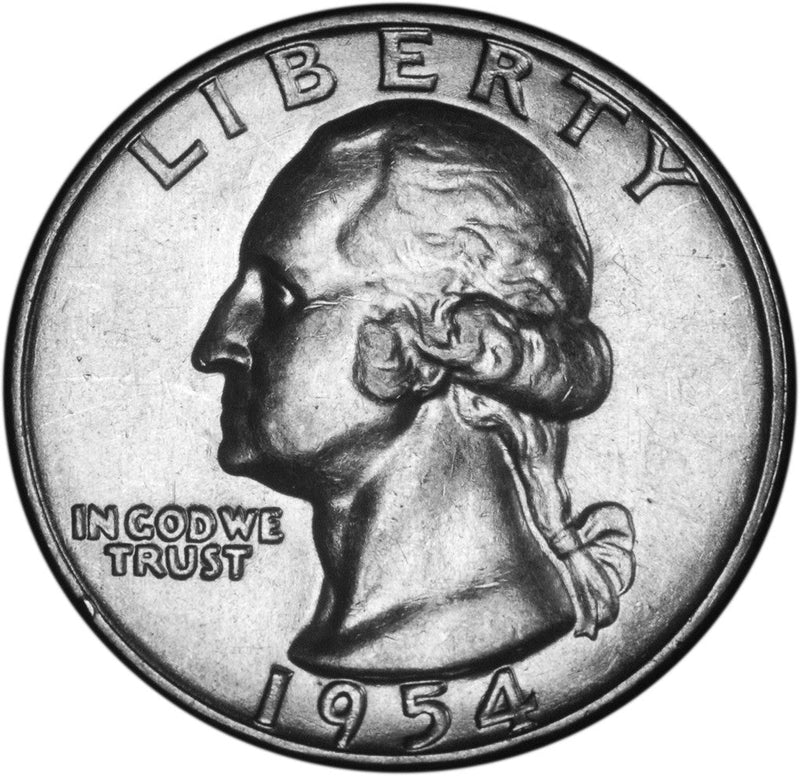 1954-D Washington Quarter Brilliant Uncirculated