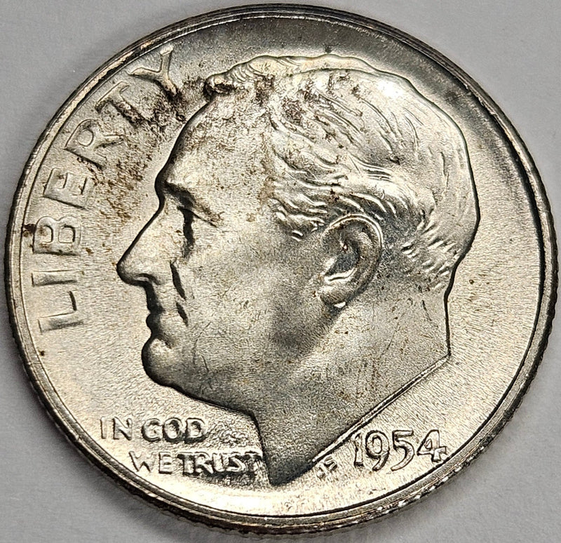 1954-S Roosevelt Dime Superb Brilliant Uncirculated