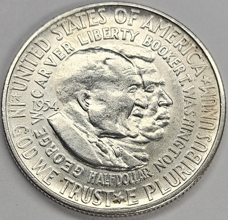 Washington-Carver Half 1954-S Select Brilliant Uncirculated