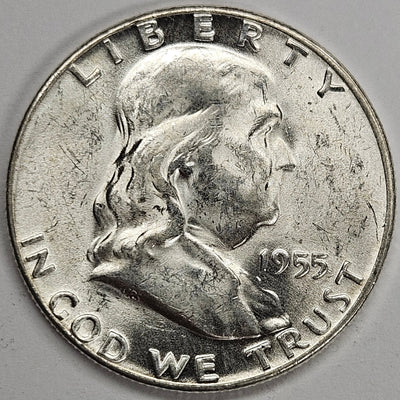 1955 Bugs Bunny Franklin Half Choice Brilliant Uncirculated