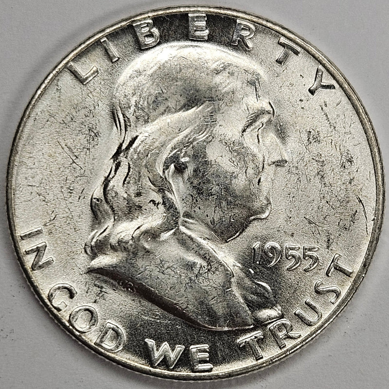 1955 Bugs Bunny Franklin Half Choice Brilliant Uncirculated