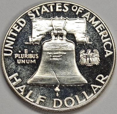1956 Type 2 Franklin Half . . . . Gem Brilliant Proof
