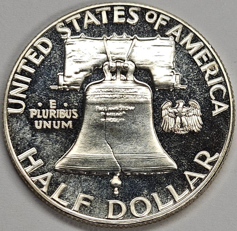 1956 Type 2 Franklin Half . . . . Gem Brilliant Proof