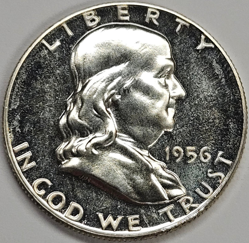 1956 Type 2 Franklin Half . . . . Gem Brilliant Proof