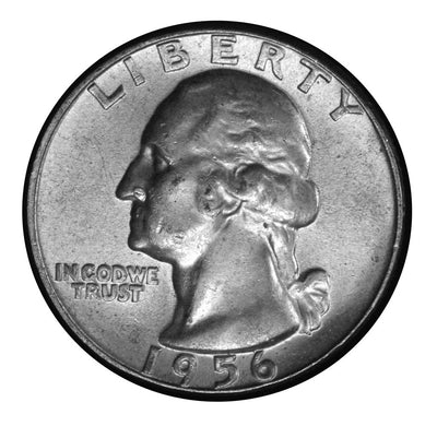 1956 Washington Quarter Brilliant Uncirculated