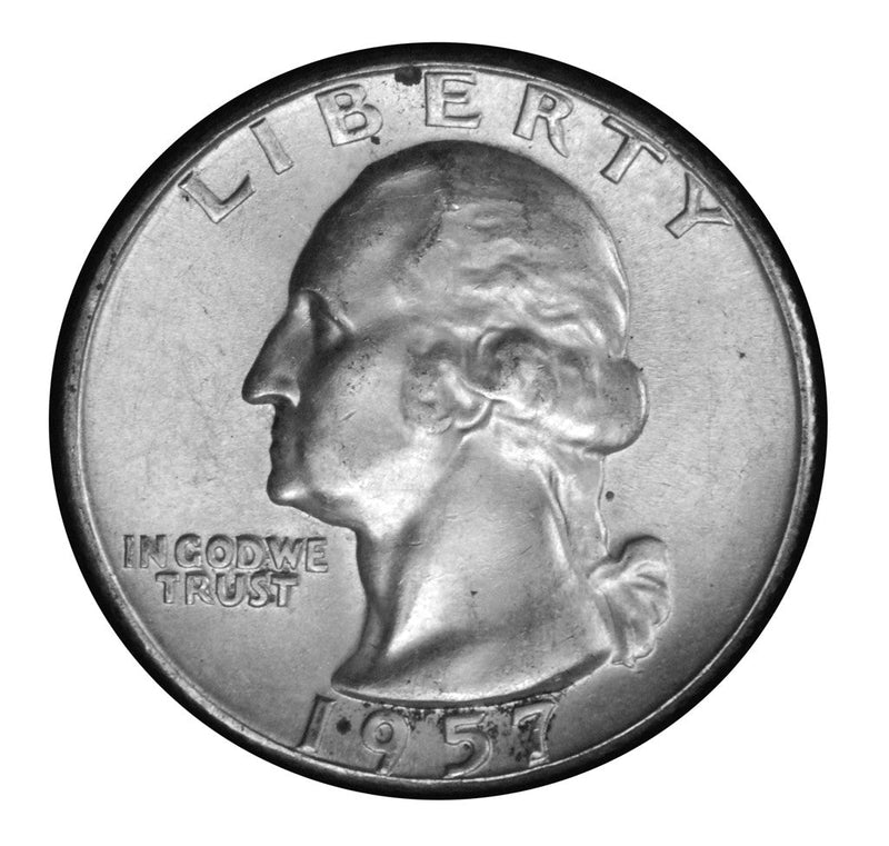 1957 Washington Quarter Brilliant Uncirculated