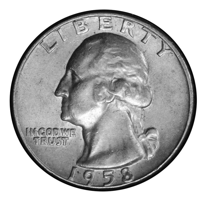 1958-D Washington Quarter Brilliant Uncirculated