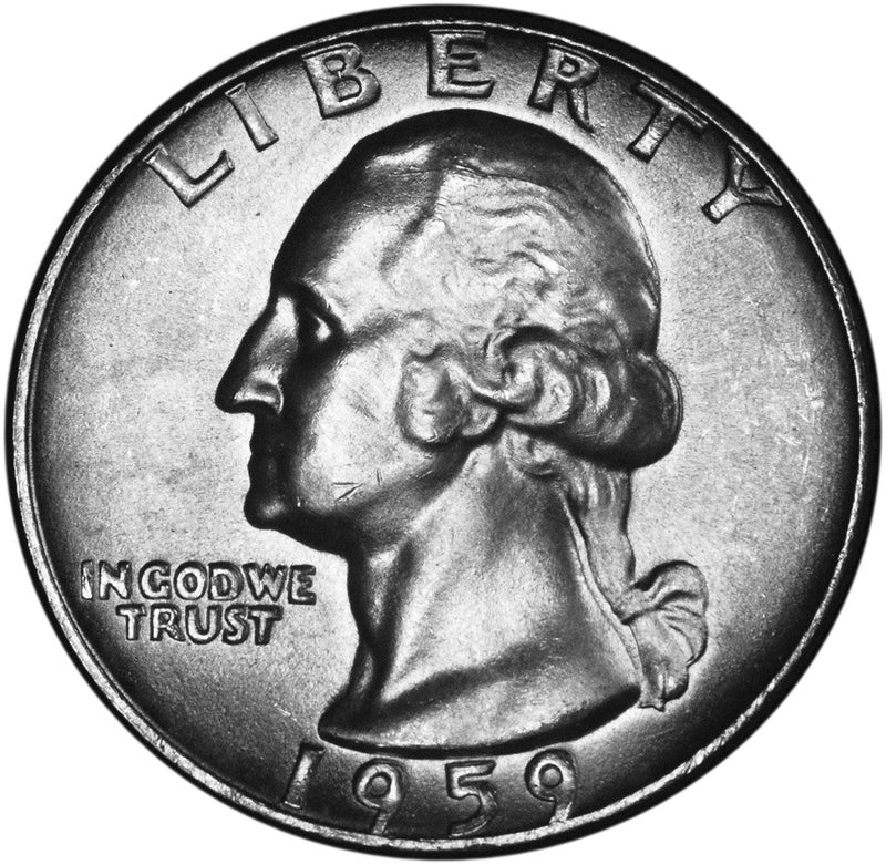 1959 Washington Quarter Brilliant Uncirculated