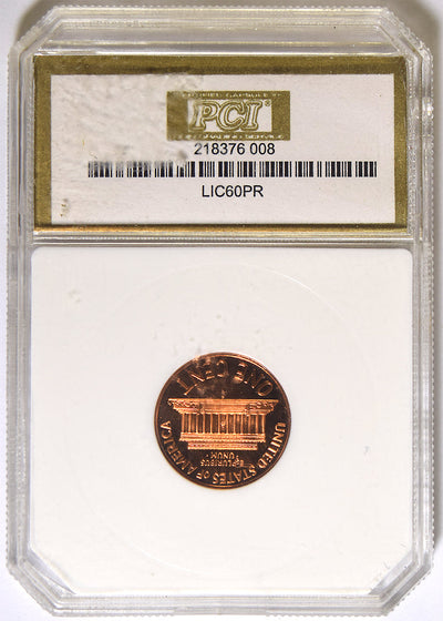 1960 Lincoln Cent PCI PR-68 Deep Cameo