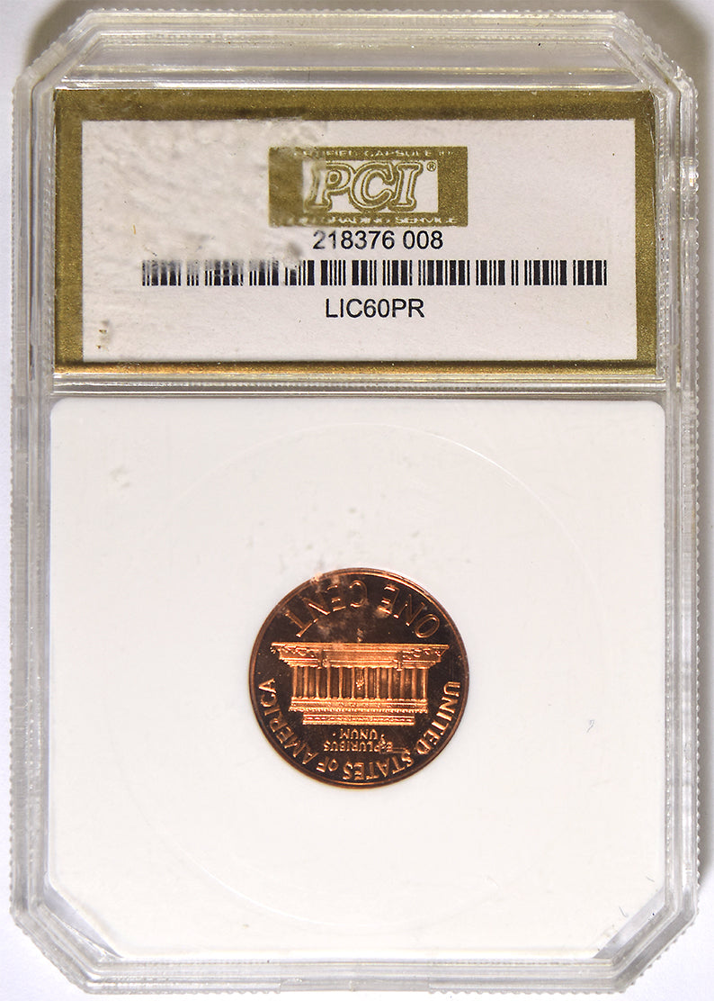 1960 Lincoln Cent PCI PR-68 Deep Cameo