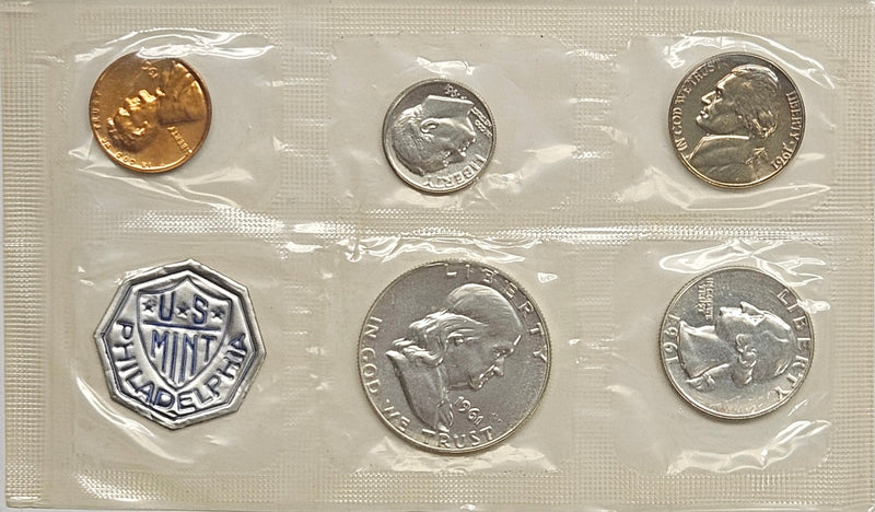 1961 Proof Set . . . . Gem Brilliant Proof