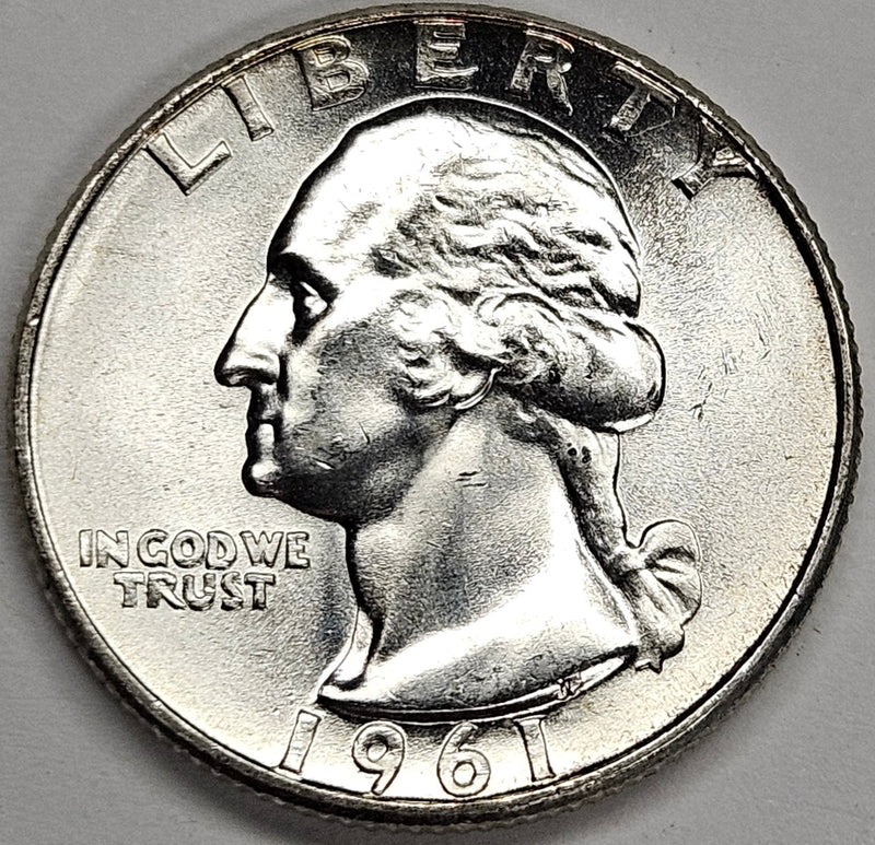 1961 Washington Quarter . . . . Brilliant Uncirculated