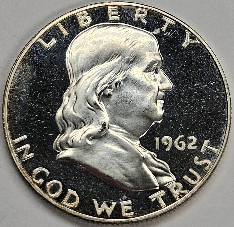 1962 Franklin Half Superb Brilliant Proof Cameo