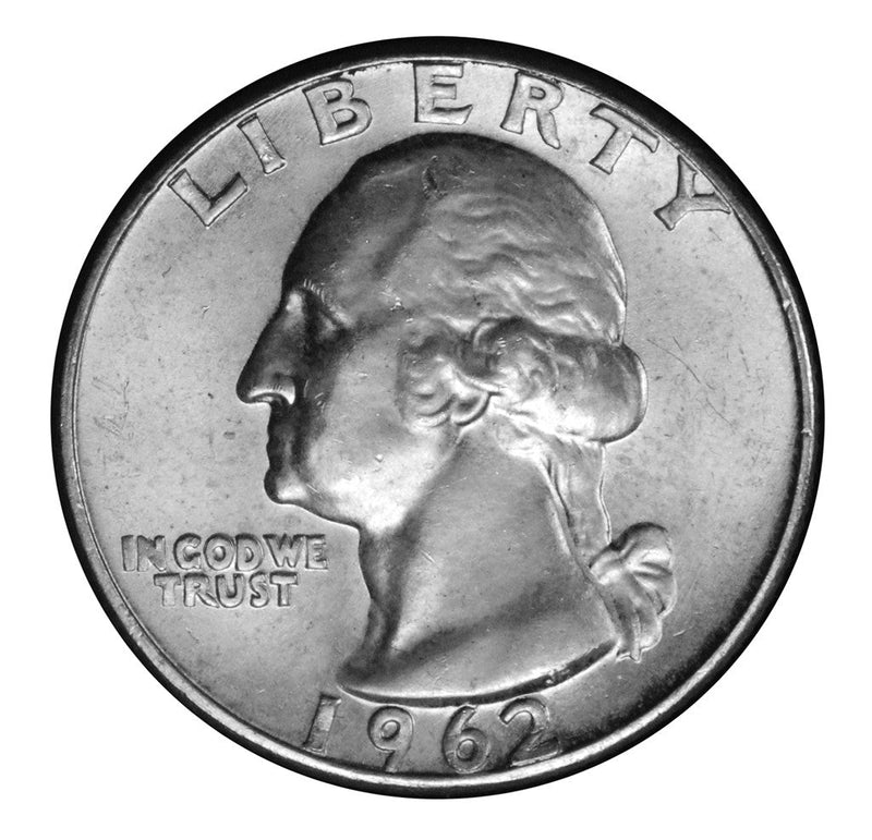1962 Washington Quarter Brilliant Uncirculated