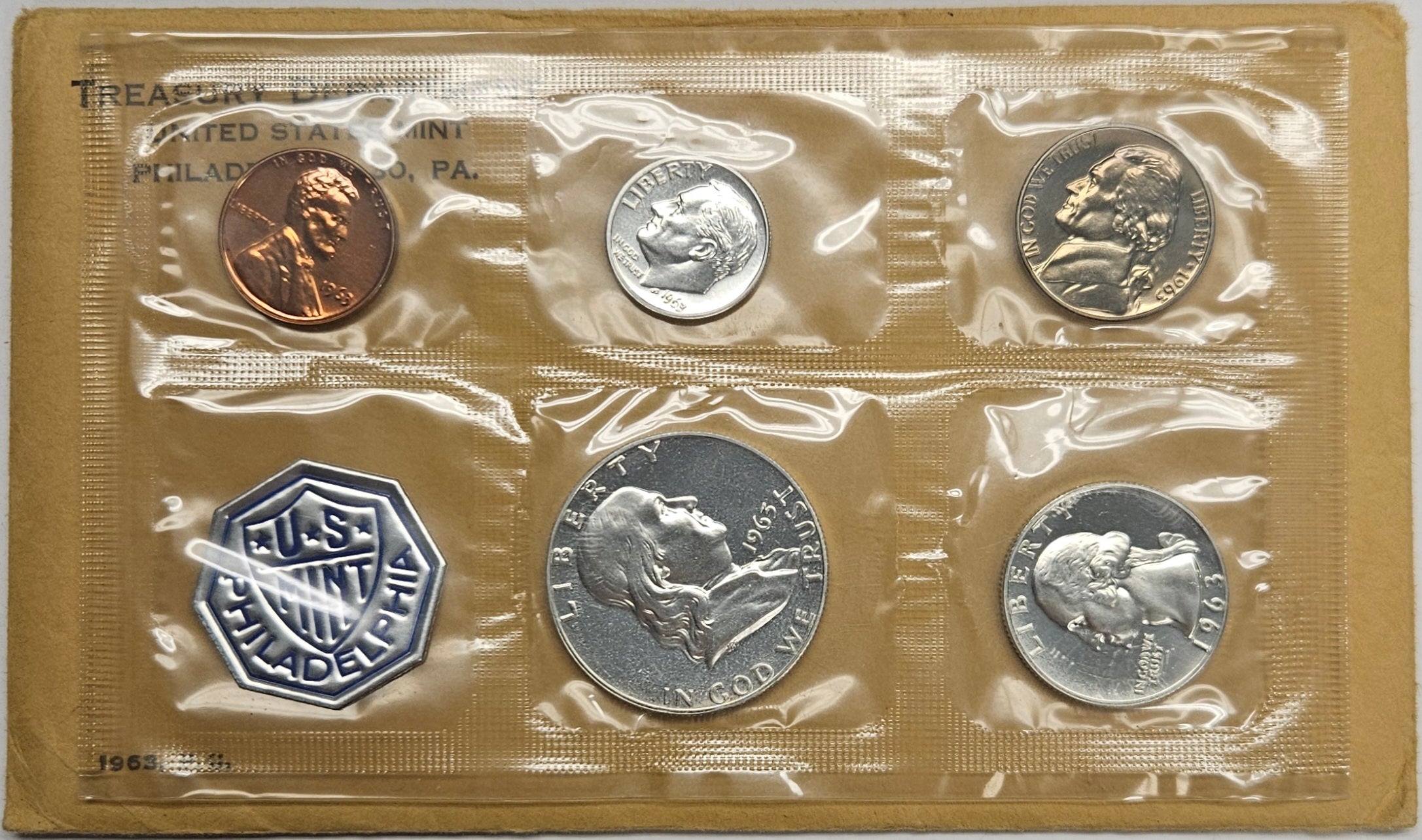 1963 Proof Set Gem Brilliant Proof – Mount Vernon Coin