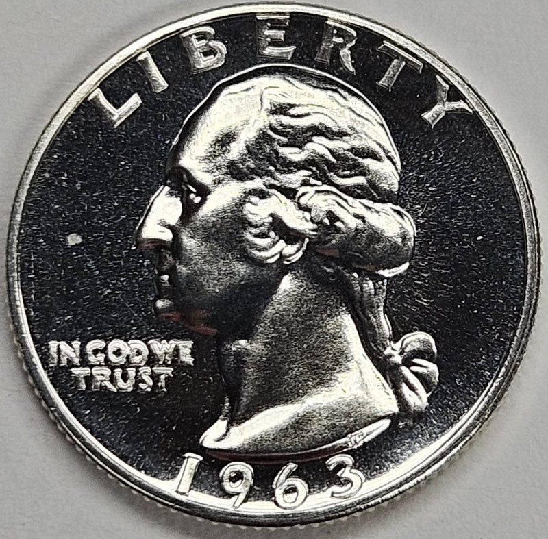 1963 Washington Quarter . . . . Gem Brilliant Proof