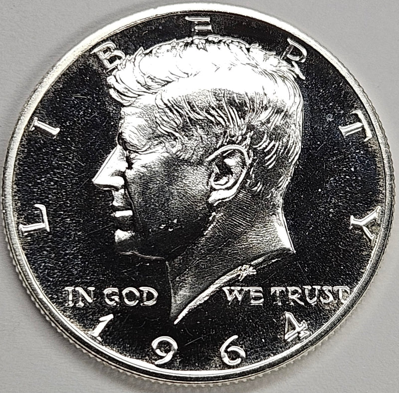 1964 Accent Hair Kennedy Half . . . . Superb Brilliant Proof