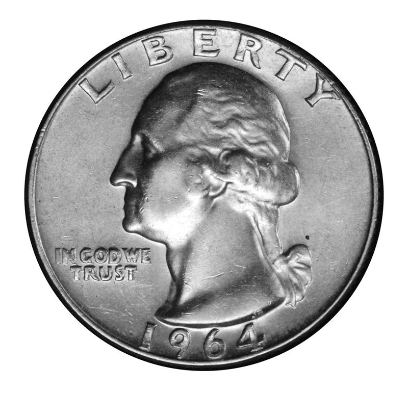 1964-D Washington Quarter Brilliant Uncirculated