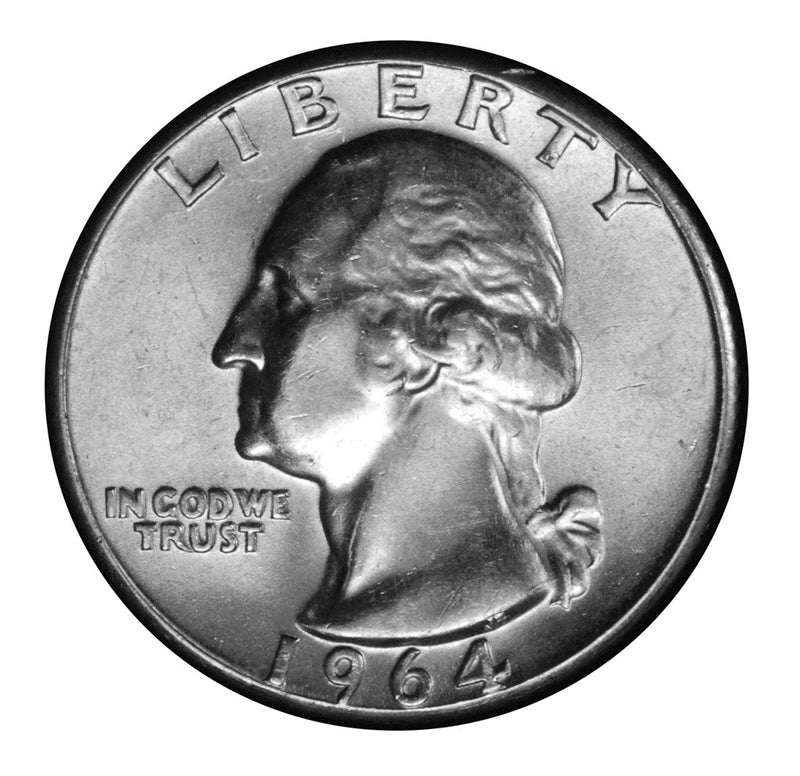 1964 Washington Quarter Brilliant Uncirculated