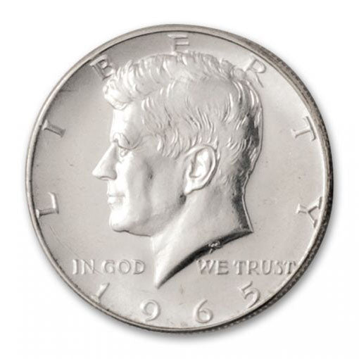1965 Kennedy Half Brilliant Uncirculated