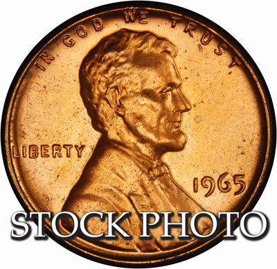 1965 SMS Lincoln Cent Brilliant Uncirculated