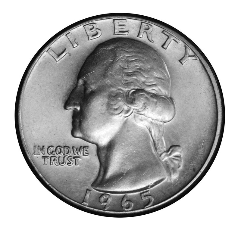 1965 Washington Quarter Brilliant Uncirculated