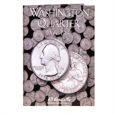 Washington Quarter Harris Coin Folder (1965 to 1987)