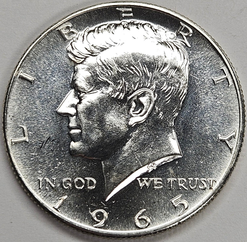 1965 SMS Kennedy Half . . . . Brilliant Uncirculated
