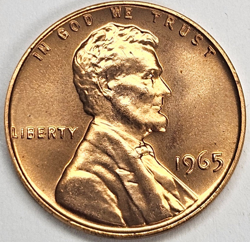 1965 SMS Lincoln Cent . . . . Brilliant Uncirculated