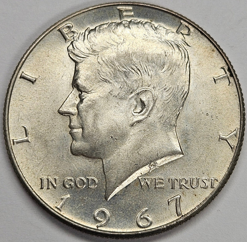 1967 Kennedy Half . . . . Brilliant Uncirculated