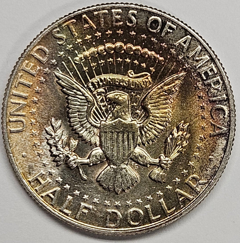 1967 Kennedy Half Choice BU reverse Color!