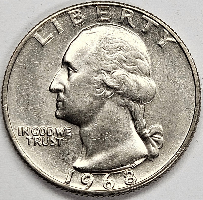 1968 Washington Quarter . . . . Brilliant Uncirculated