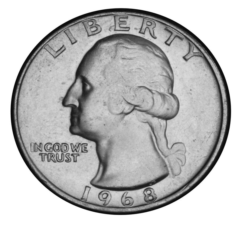 1968 Washington Quarter Brilliant Uncirculated