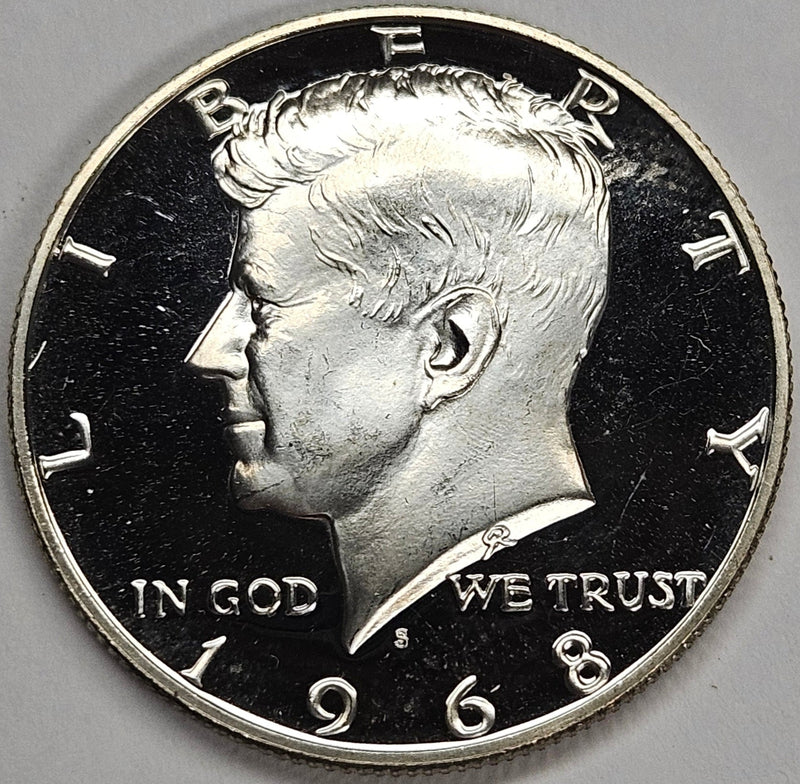 1968-S Kennedy Half Superb Brilliant Proof Cameo