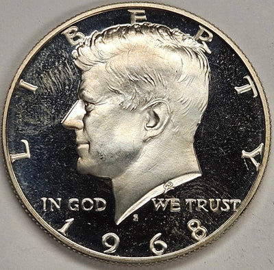 1968-S Kennedy Half Superb Brilliant Proof DCAM