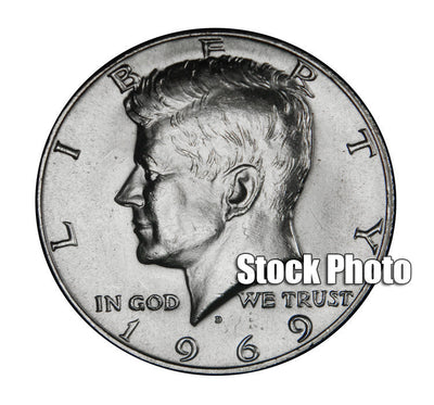 1969-D Kennedy Half Brilliant Uncirculated