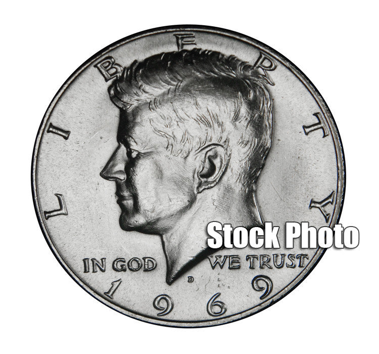1969-D Kennedy Half Brilliant Uncirculated