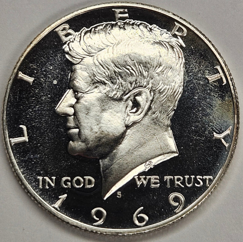1969-S Kennedy Half Superb Brilliant Proof DCAM