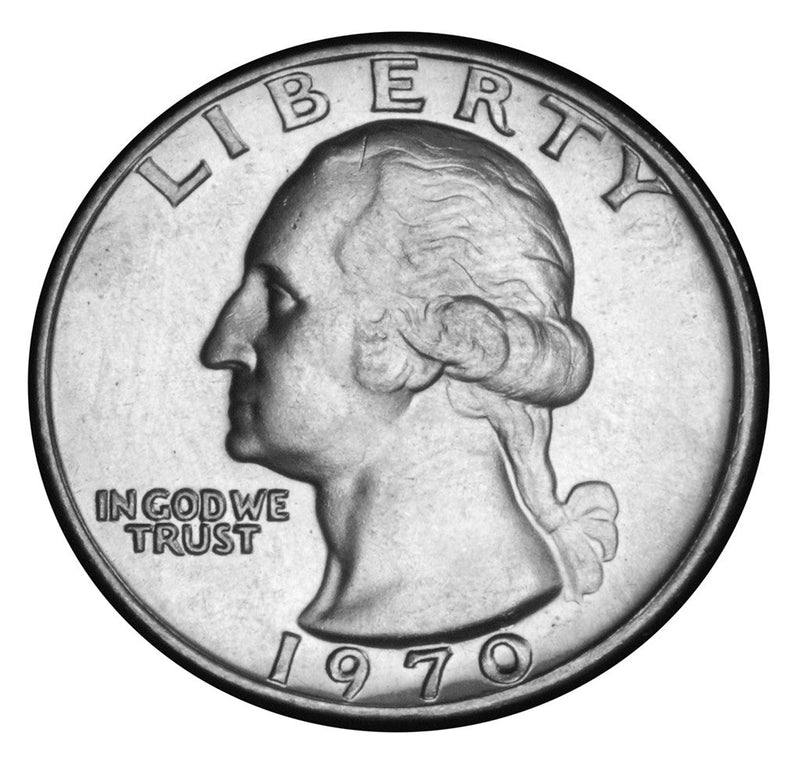 1970 Washington Quarter Brilliant Uncirculated
