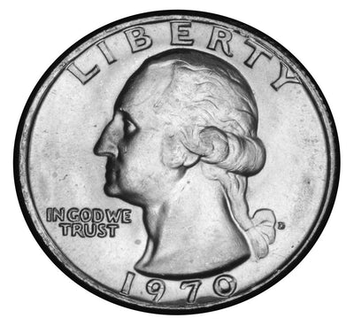 1970-D Washington Quarter Brilliant Uncirculated