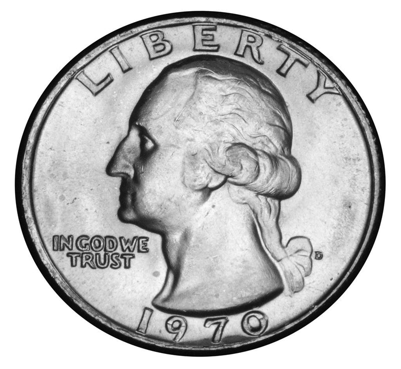 1970-D Washington Quarter Brilliant Uncirculated