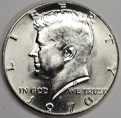 1970-D Kennedy Half Gem Brilliant Uncirculated